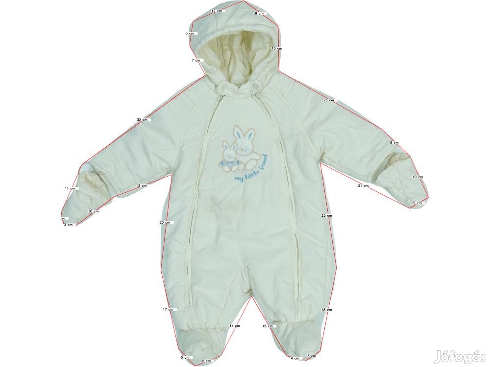 OVS - Fagottino Használt (újszerű) Fiú Baby overál (Méret: 68)