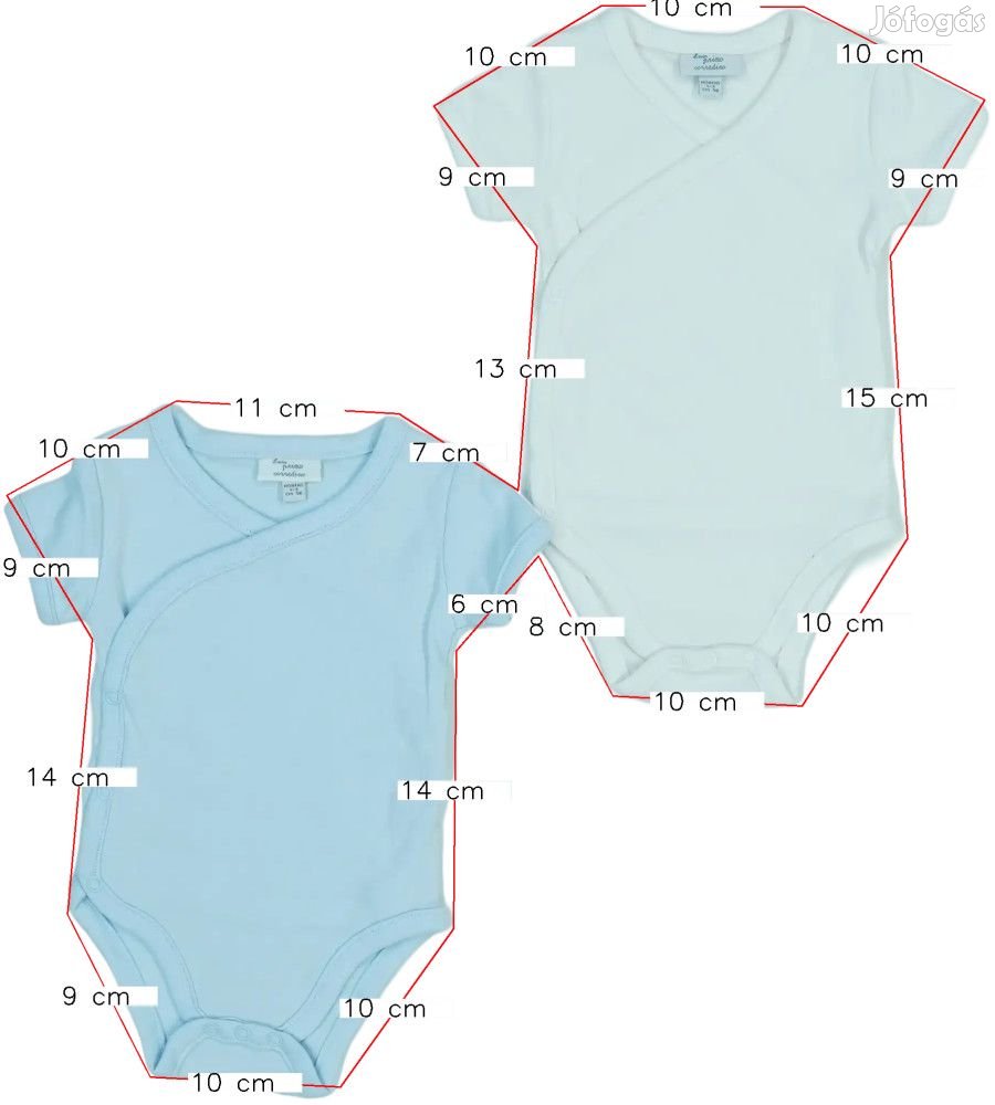 OVS - Fagottino Új (címkés) Fiú Csomag - Body (Méret: 56)