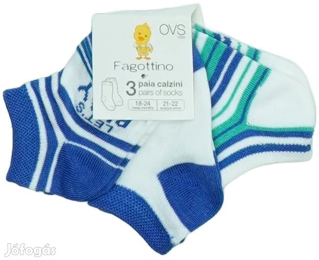 OVS - Fagottino Új (címkés) Fiú Csomag - Zoknik (EU 22)