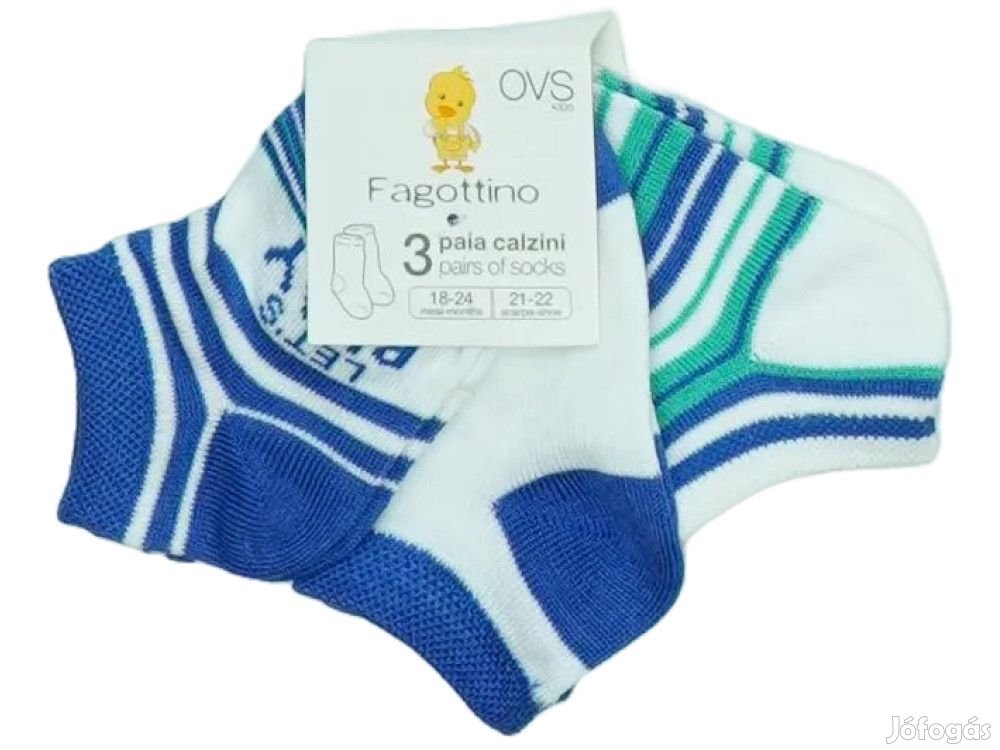 OVS - Fagottino Új (címkés) Fiú Csomag - Zoknik (EU 22)