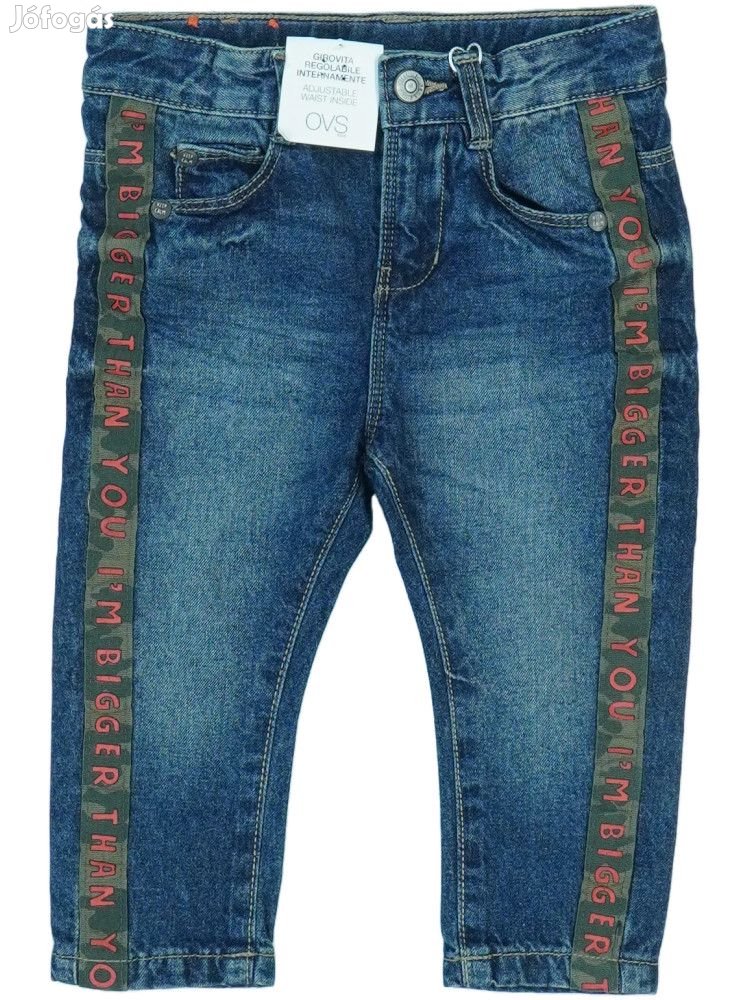 OVS - Fagottino Új címkés Fiú Farmernadrág Méret 74