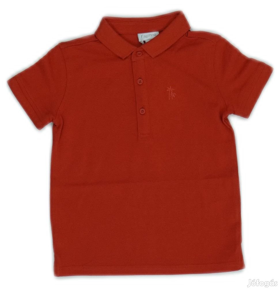 OVS - Fagottino Új (címkés) Fiú Galléros póló (Méret: 98)