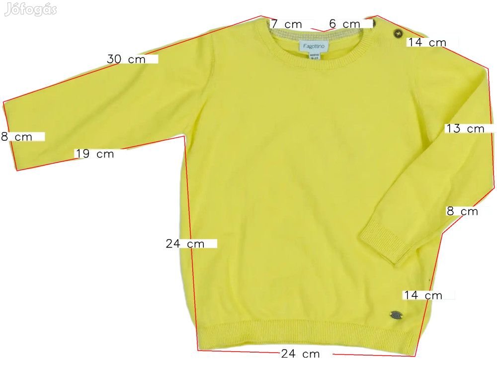 OVS - Fagottino Új (címkés) Fiú Kötött pulcsi (Méret: 92)