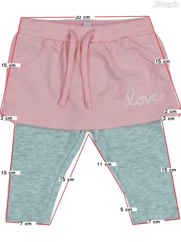 OVS - Fagottino Új (címkés) Lány Leggings (Méret: 68)