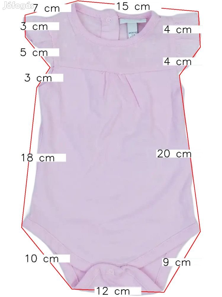 OVS - Fagottino Új (címkés) Lány Rövid ujjú / ujjatlan body (Méret: 62