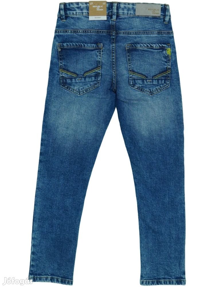 OVS - Republic of Denim Új (címkés) Fiú Farmernadrág (Méret: 122)