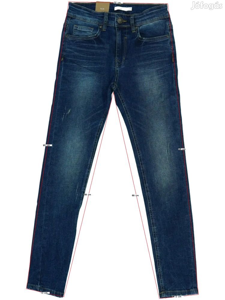 OVS - Republic of Denim Új (címkés) Fiú Farmernadrág (Méret: 152)