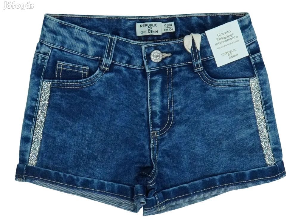 OVS - Republic of Denim Új (címkés) Lány Rövidnadrág (Méret: 104)