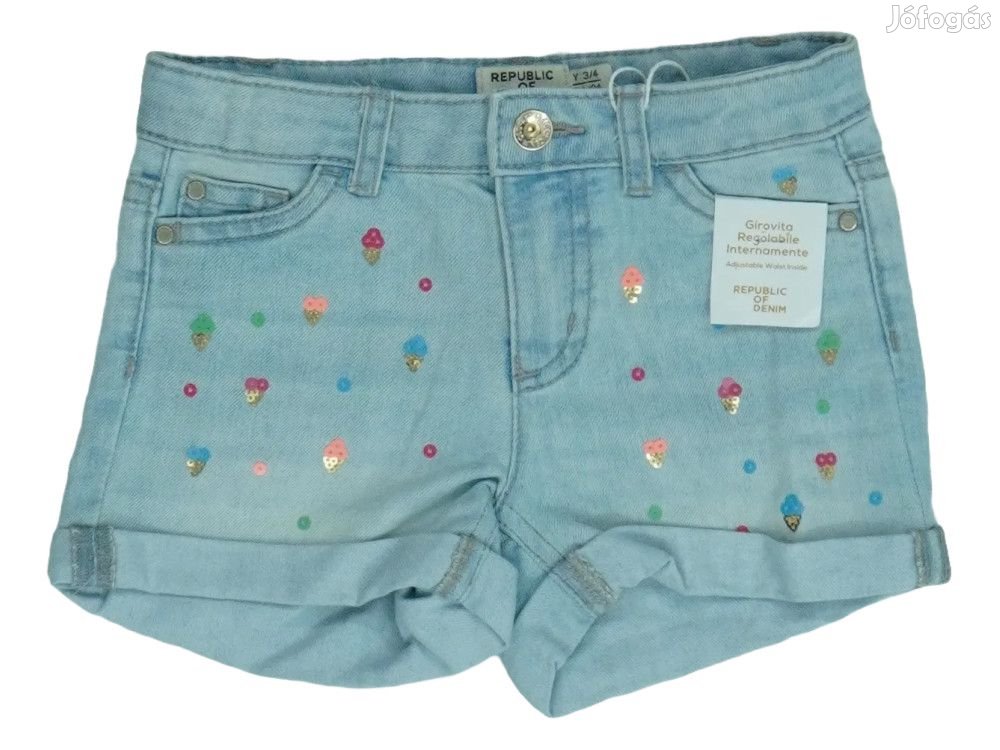 OVS - Republic of Denim Új (címkés) Lány Rövidnadrág (Méret: 104)