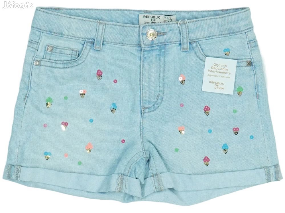 OVS - Republic of Denim Új (címkés) Lány Rövidnadrág (Méret: 122)