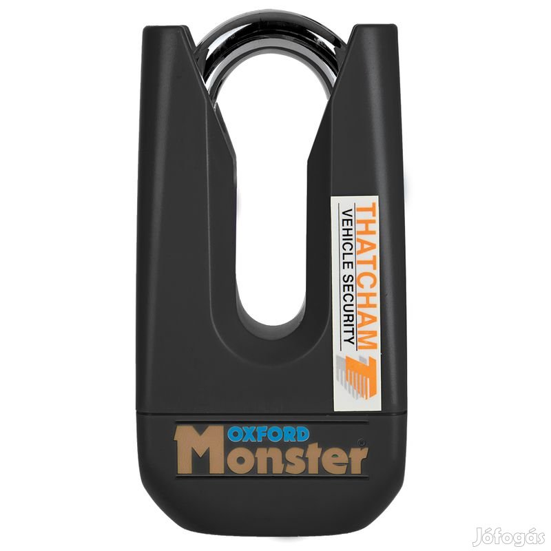 OXFORD Monster tárcsafékzár - Fekete
