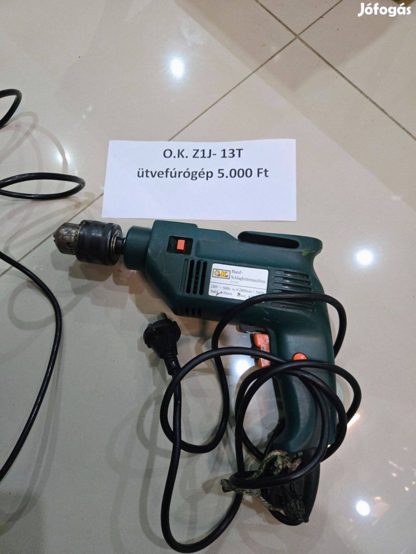 O.K.Z1J-13T ütvefúró