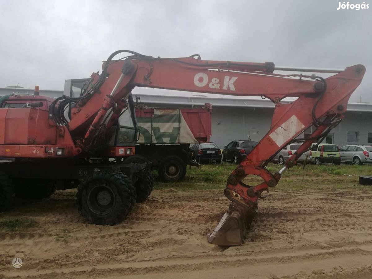 O&K forgókotró kotró rakodó alkatrész MH4 MH5 RH4 RH5