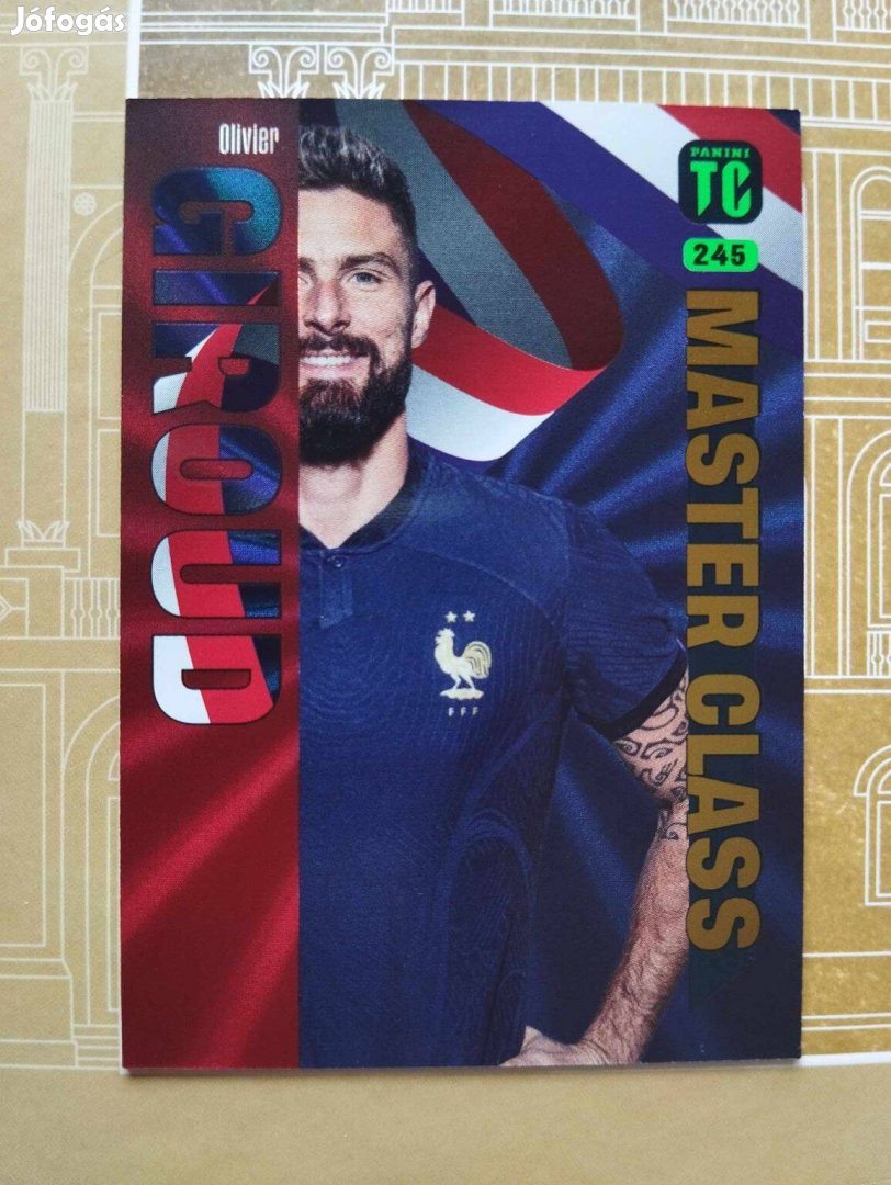 O. Giroud (Franciaország) Master Class Top Class 2024 focis kártya