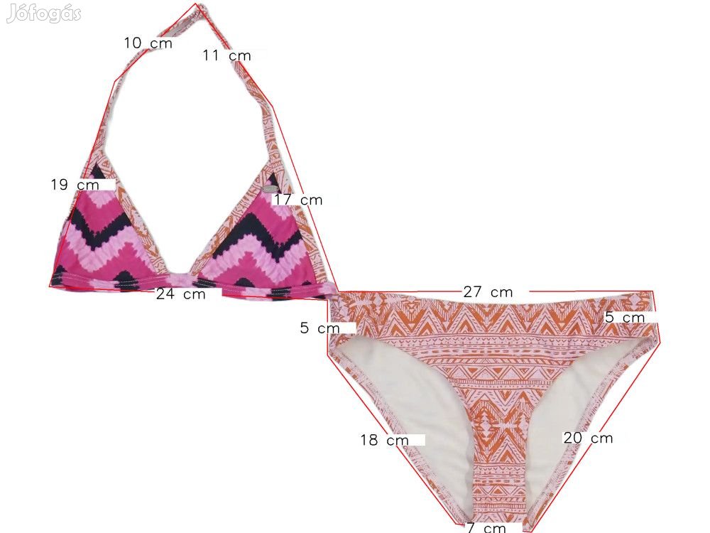 O'neill Új (címkés) Lány Bikini (Méret: 152)