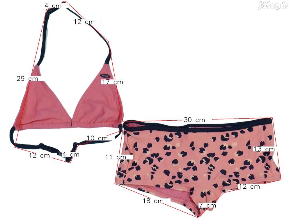 O'neill Új (címkés) Lány Bikini (Méret: 152)