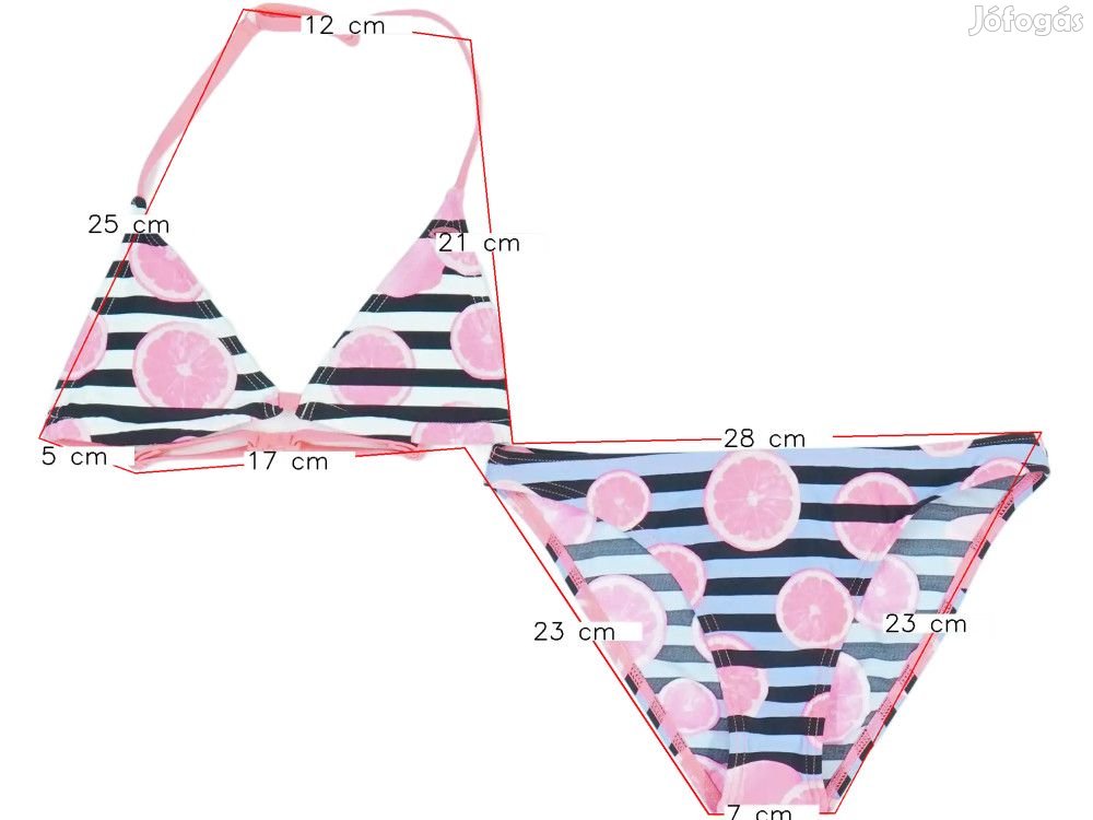 O'neill Új (címkés) Lány Bikini (Méret: 152)