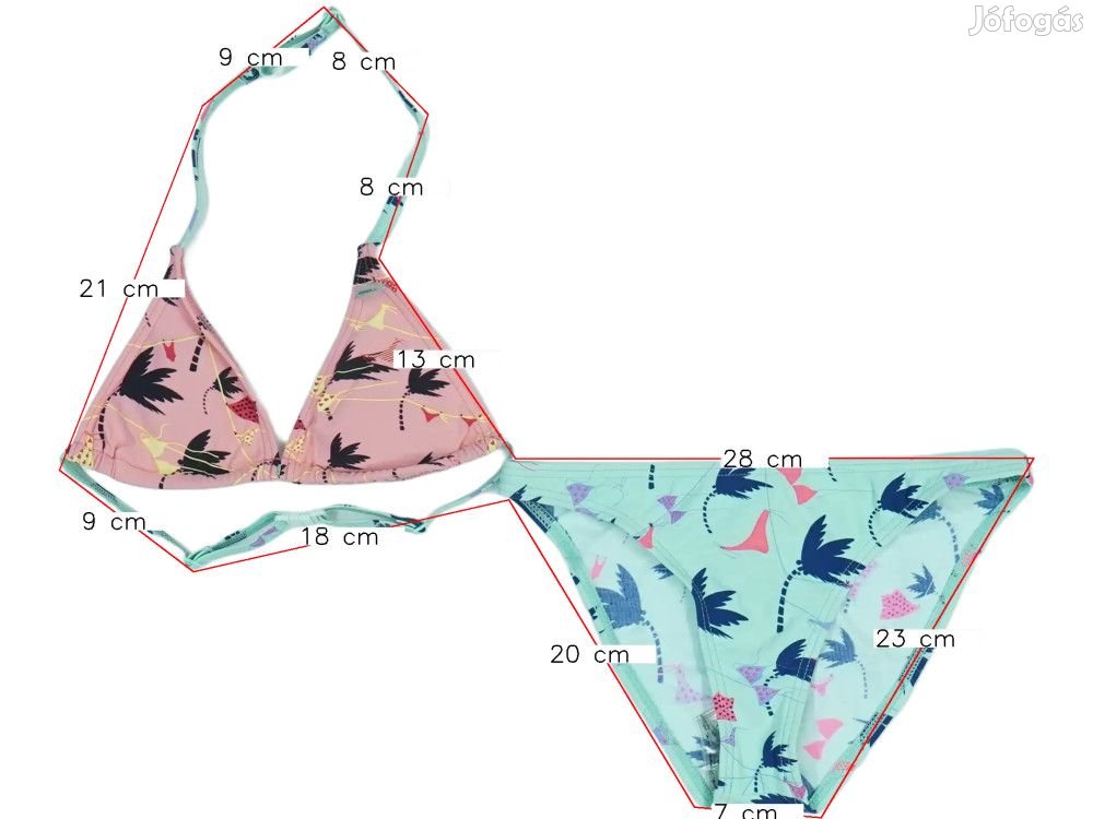 O'neill Új (címkés) Lány Bikini (Méret: 152)