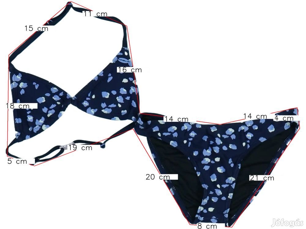 O'neill Új (címkés) Lány Bikini (Méret: 152)