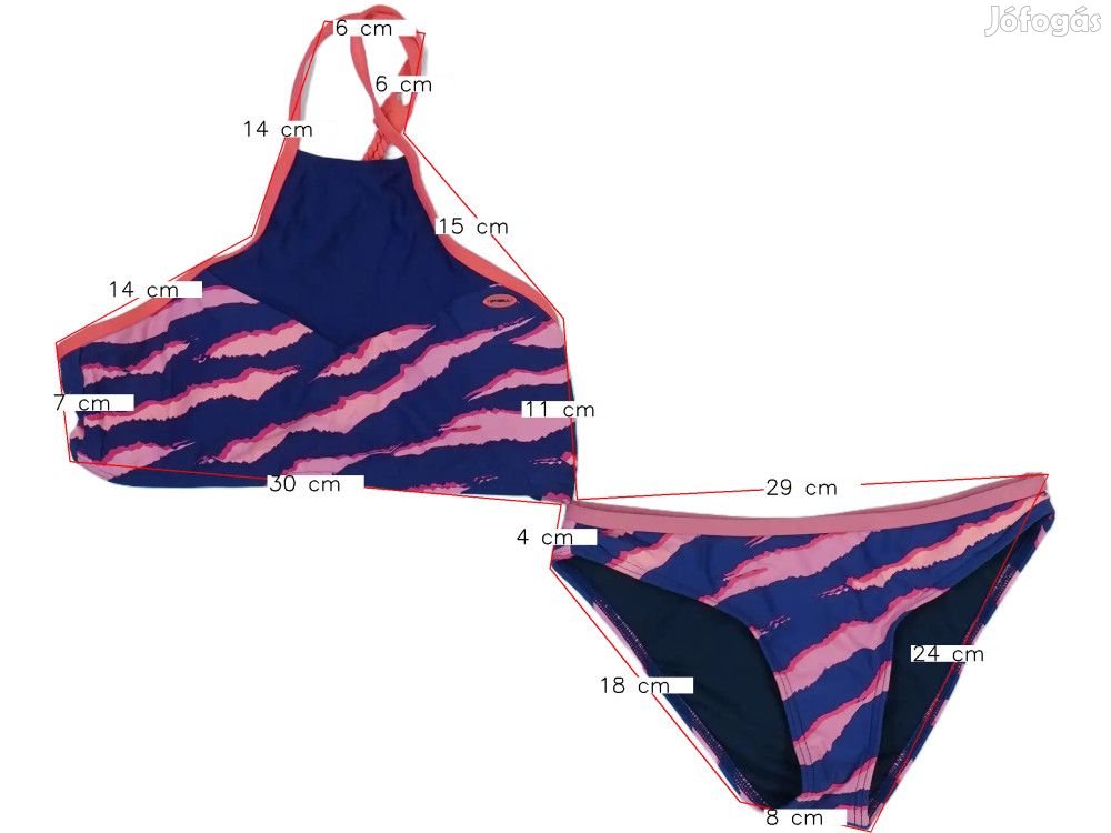 O'neill Új (címkés) Lány Bikini (Méret: 152)