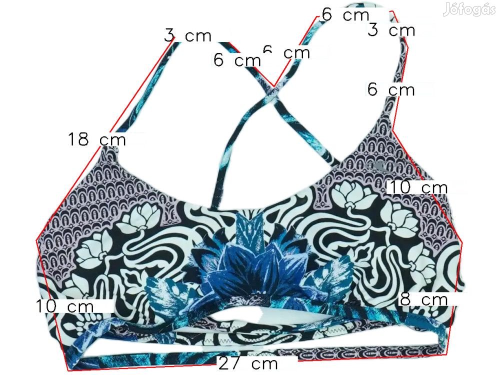 O'neill Új (címkés) Lány Bikini felső (Méret: 170)