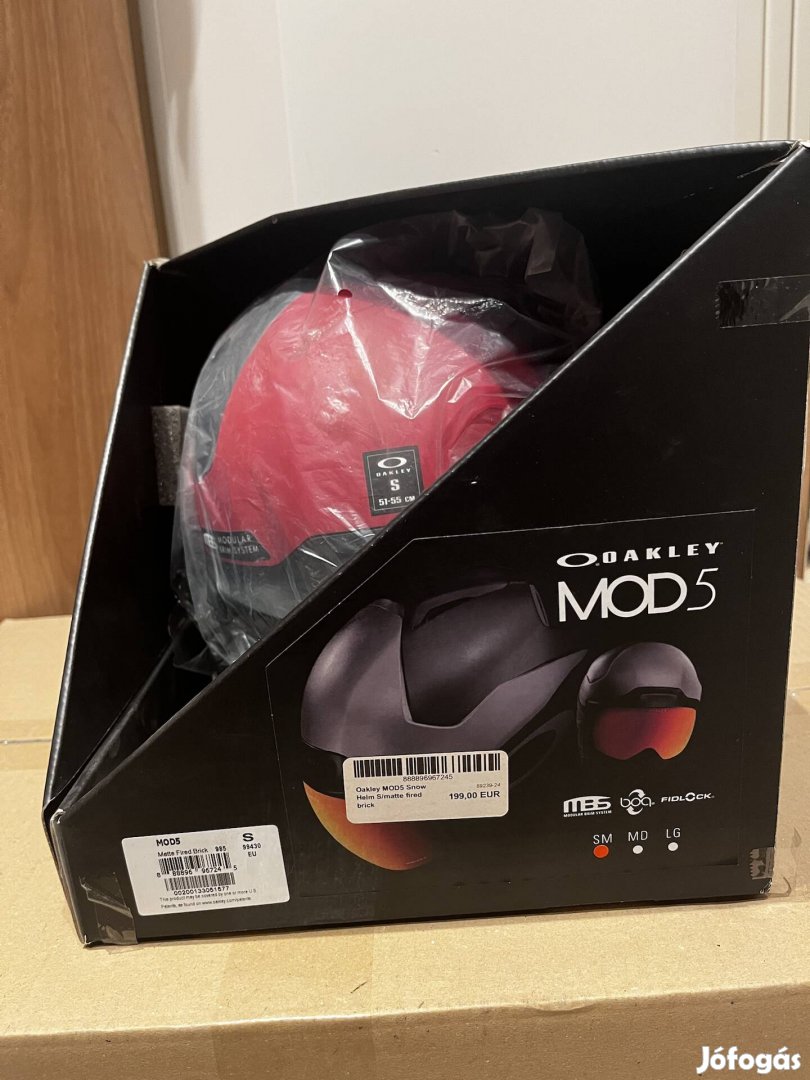 Oakley Mod5 snowboard sí helmet Matte fried brick S