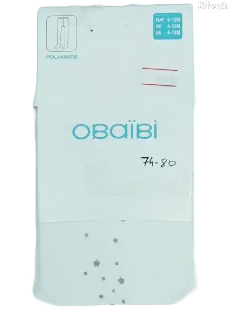 Obaibi Új (címkés) Lány Harisnya (Méret: 74)