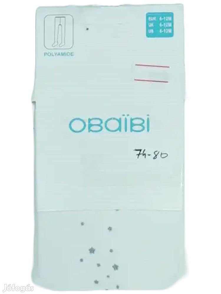 Obaibi Új (címkés) Lány Harisnya (Méret: 74)