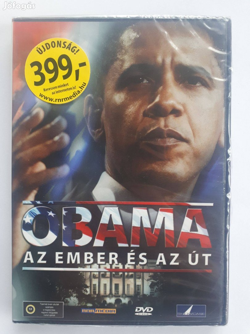 Obama: Az ember és az út - új, bontatlan DVD (posta 510 Ft)