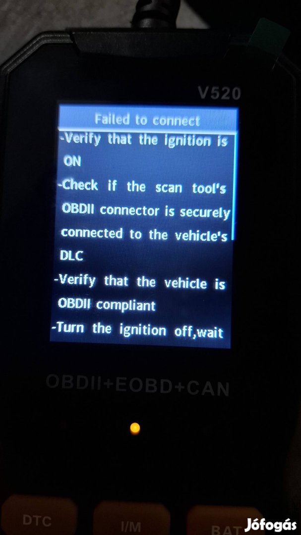 Obd V520 hibakód olvasó obd II obd 2