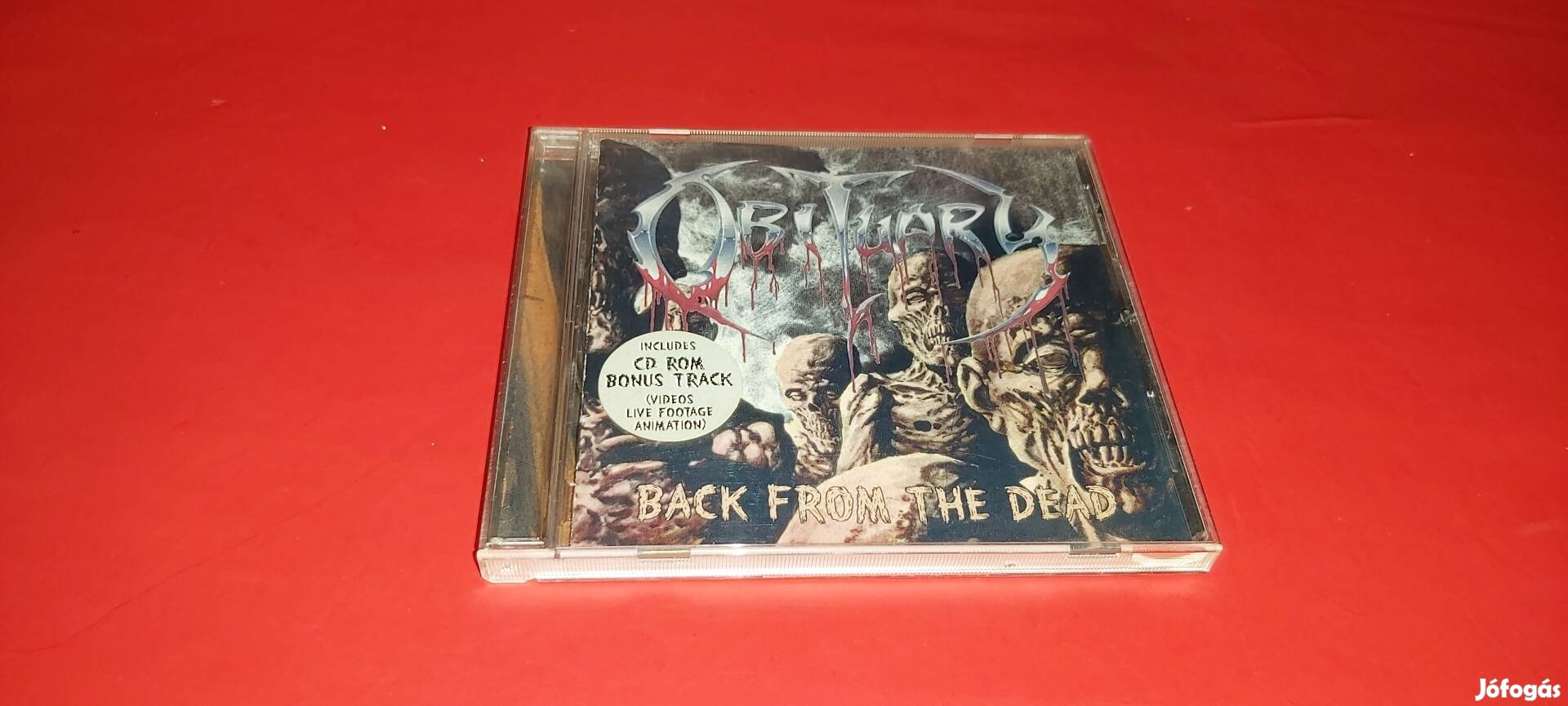Obituary Back from dead Cd 1997