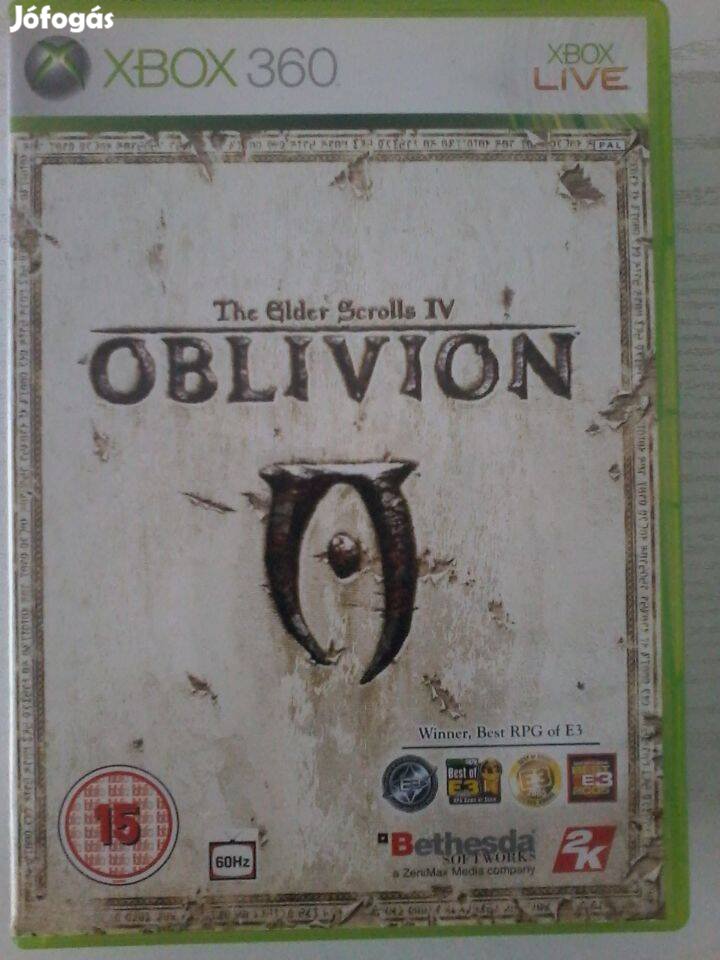 Oblivion Xbox 360 játék eladó.(nem postázom)