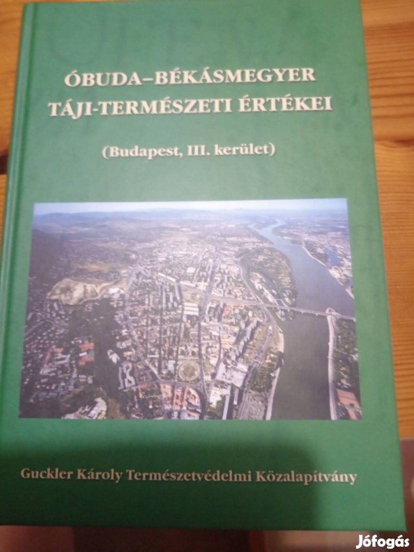 Óbuda táji-természeti értékei könyv.