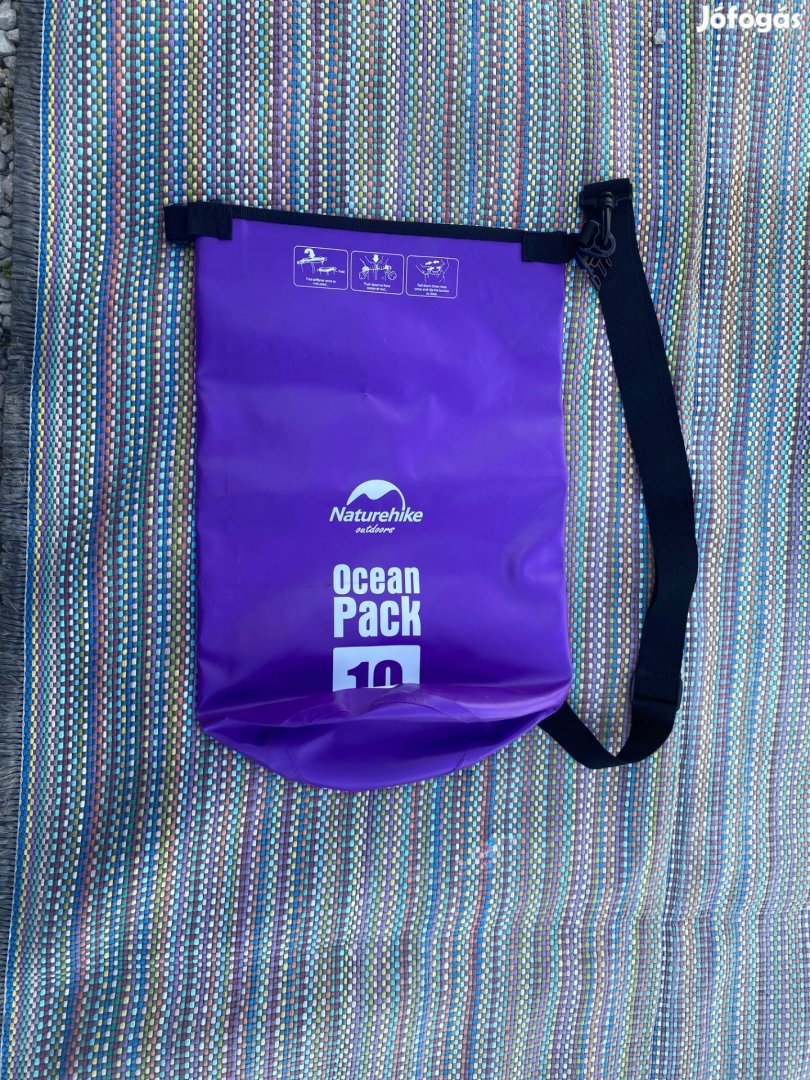 Ocean Pack 10 literes vízhatlan zsák új hátizsák vízmentes