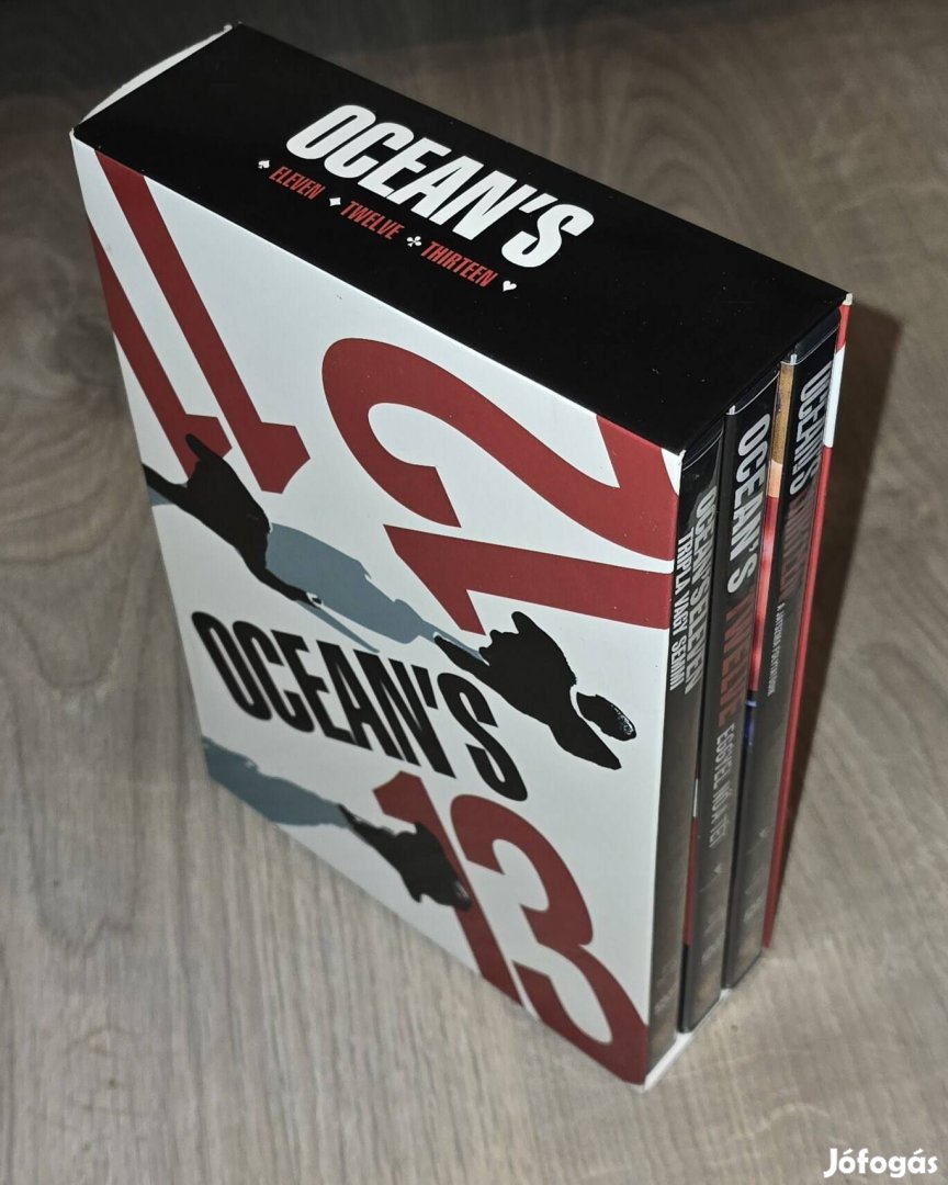 Ocean's 11/12/13 -3 DVD diszdoboz 