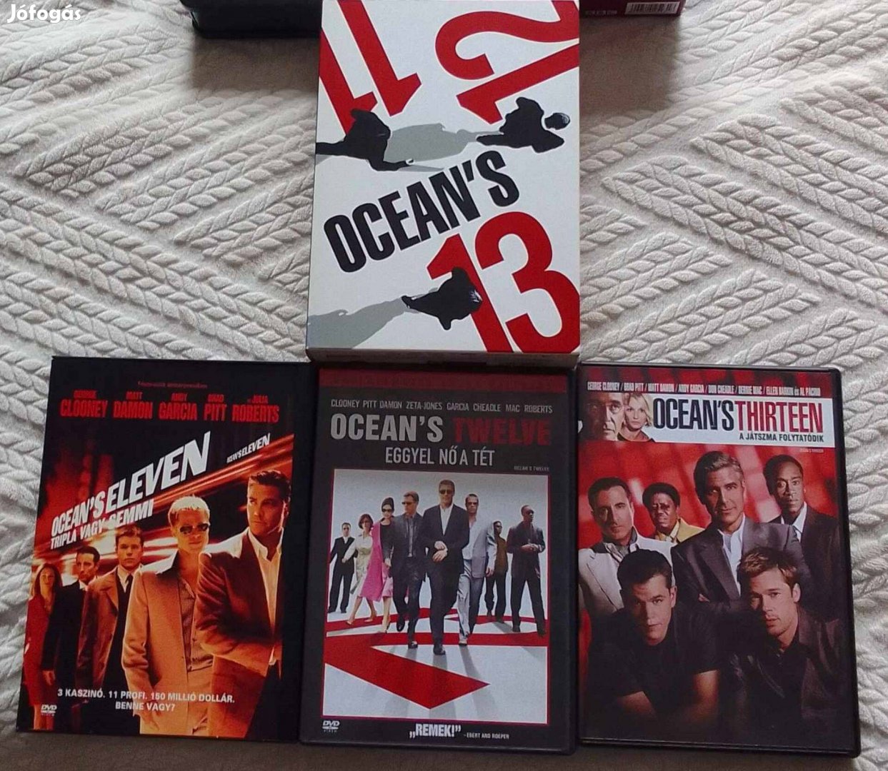 Ocean's 11, 12, 13 gyűjtemény (4 DVD, slipcase)