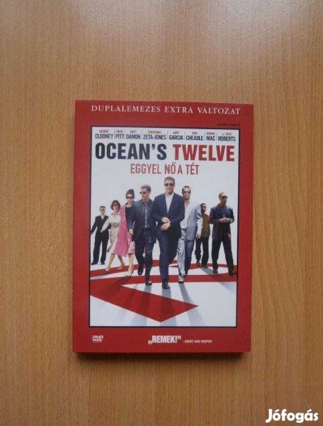 Ocean's Twelve - Eggyel nő a tét DVD