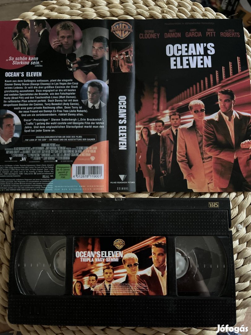 Ocean s eleven vhs