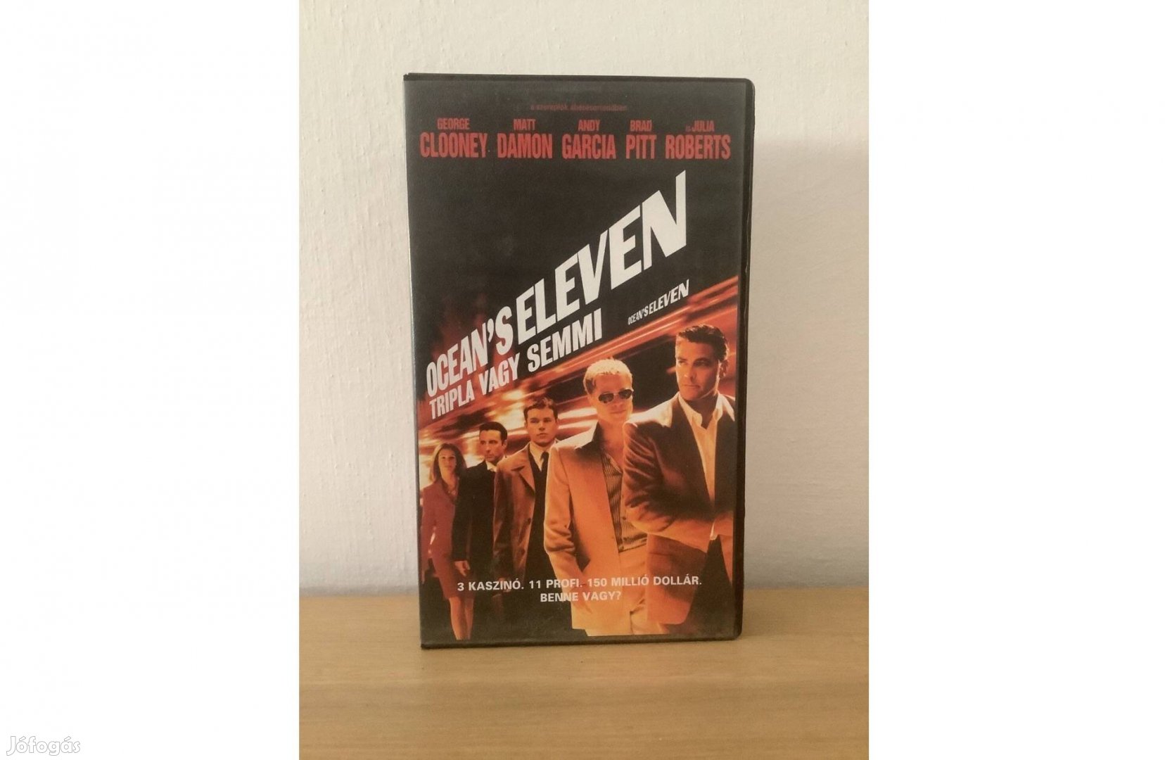 Oceans Twelve Tripla vagy semmi akció VHS kazetta