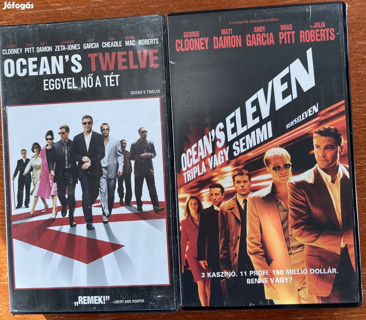 Oceans eleven pakk vhs kazetta