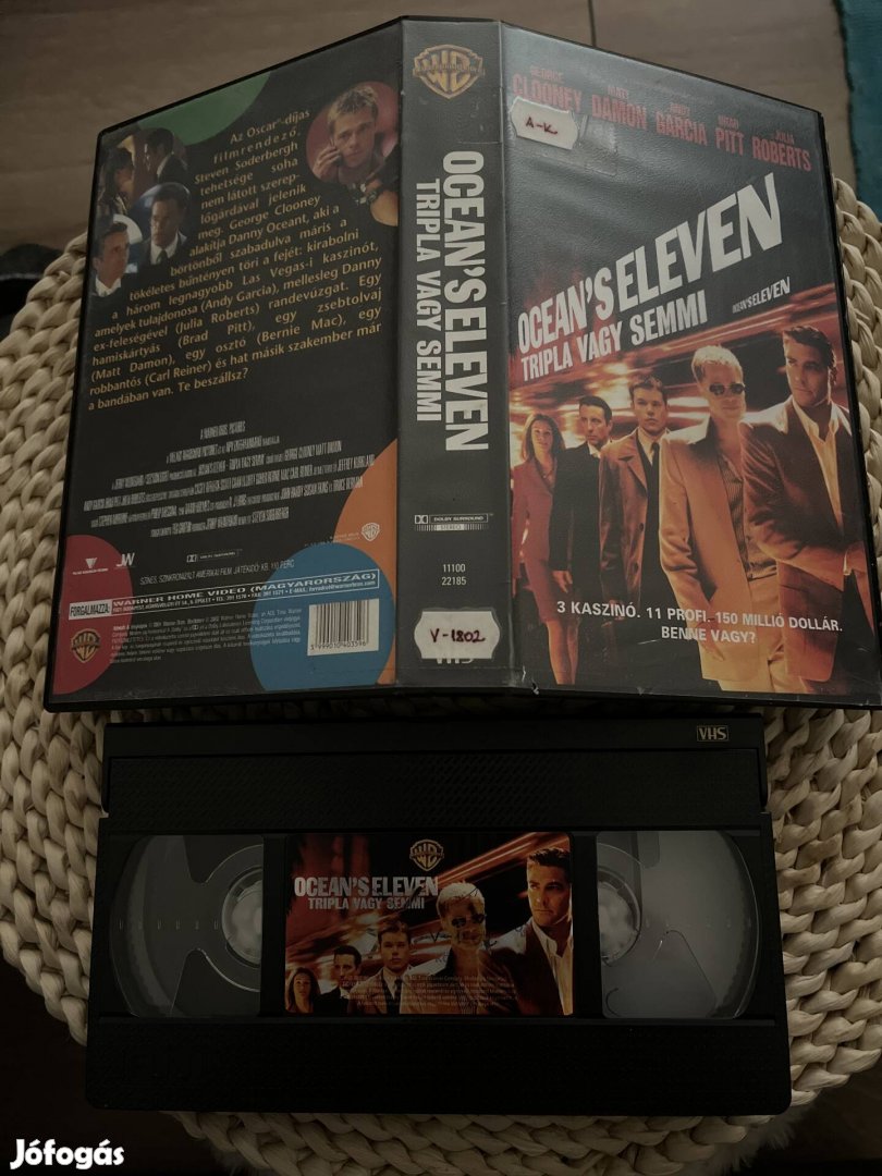 Oceans eleven vhs