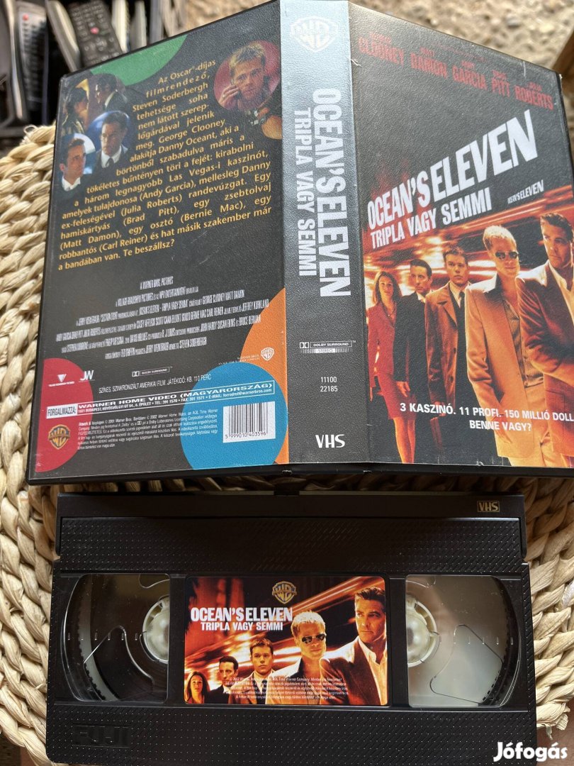 Oceans eleven vhs