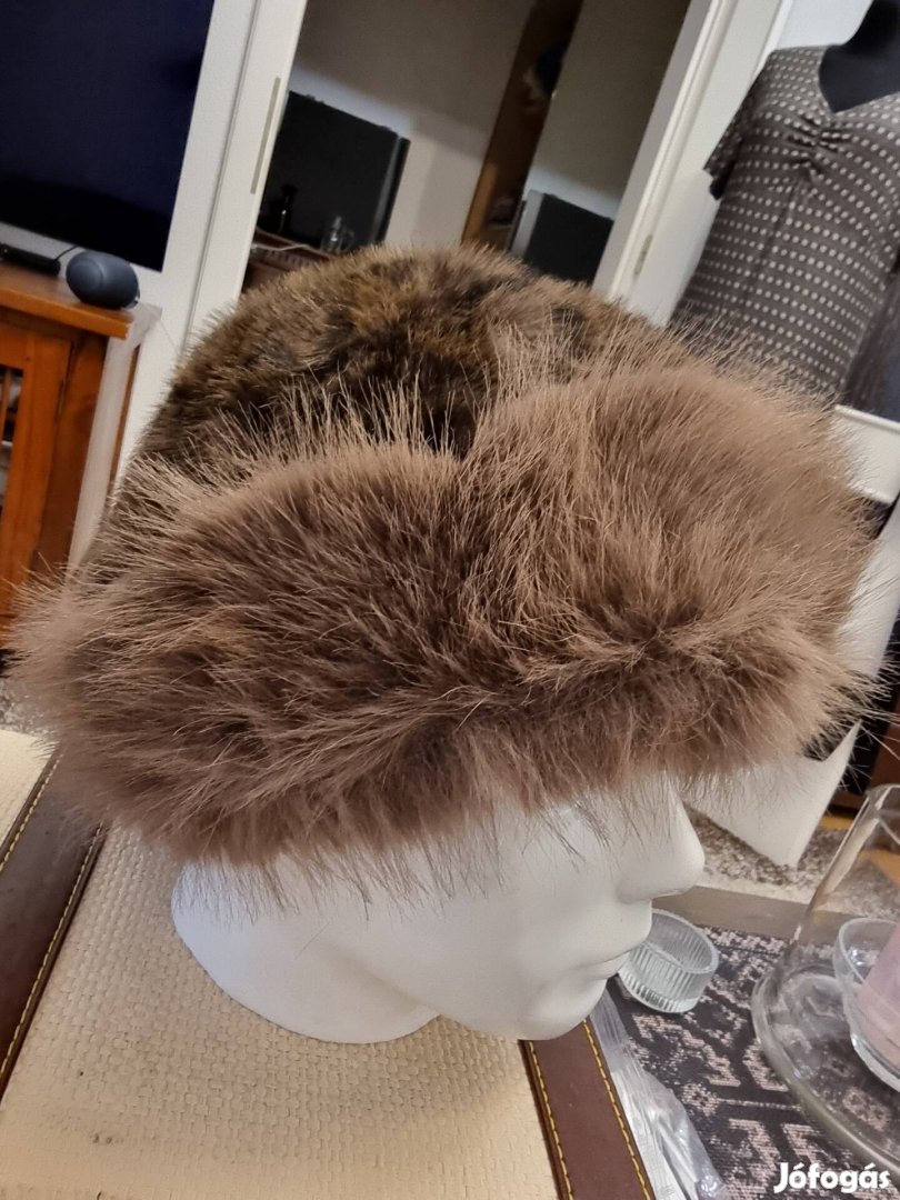 Ocelot mintás muszorme sapka Új