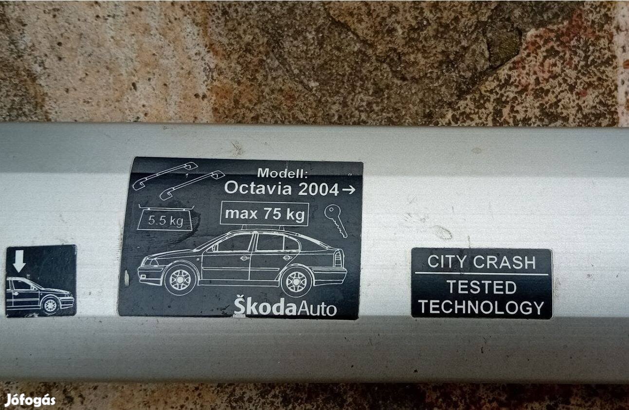 Octavia 2004 tetőcsomagtartó