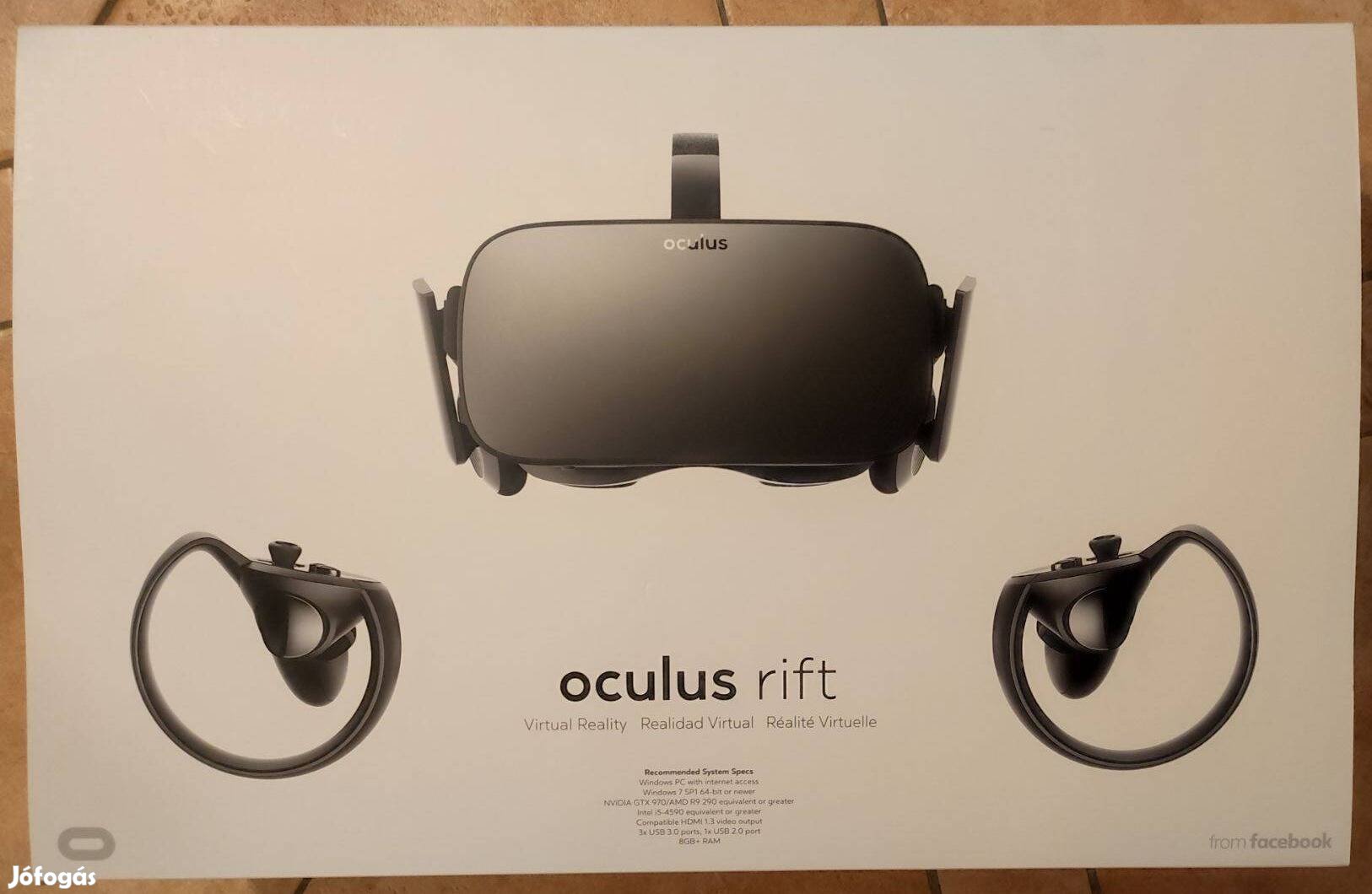 Oculus Rift eladó