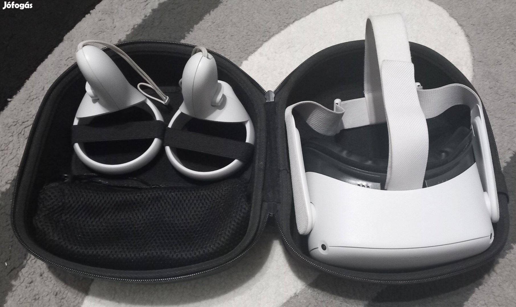 Oculus quest2 VR headset. Hordtáskával, vr cover -el