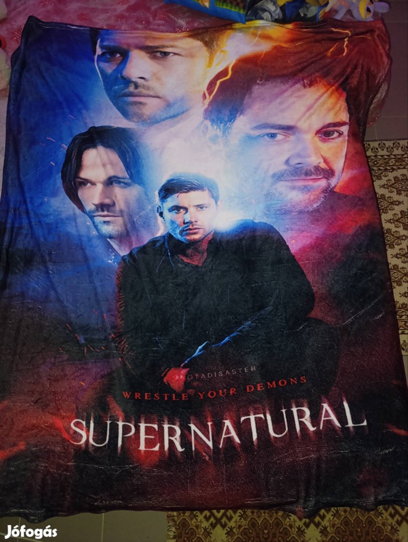 Odaát takaró pléd Supernatural 