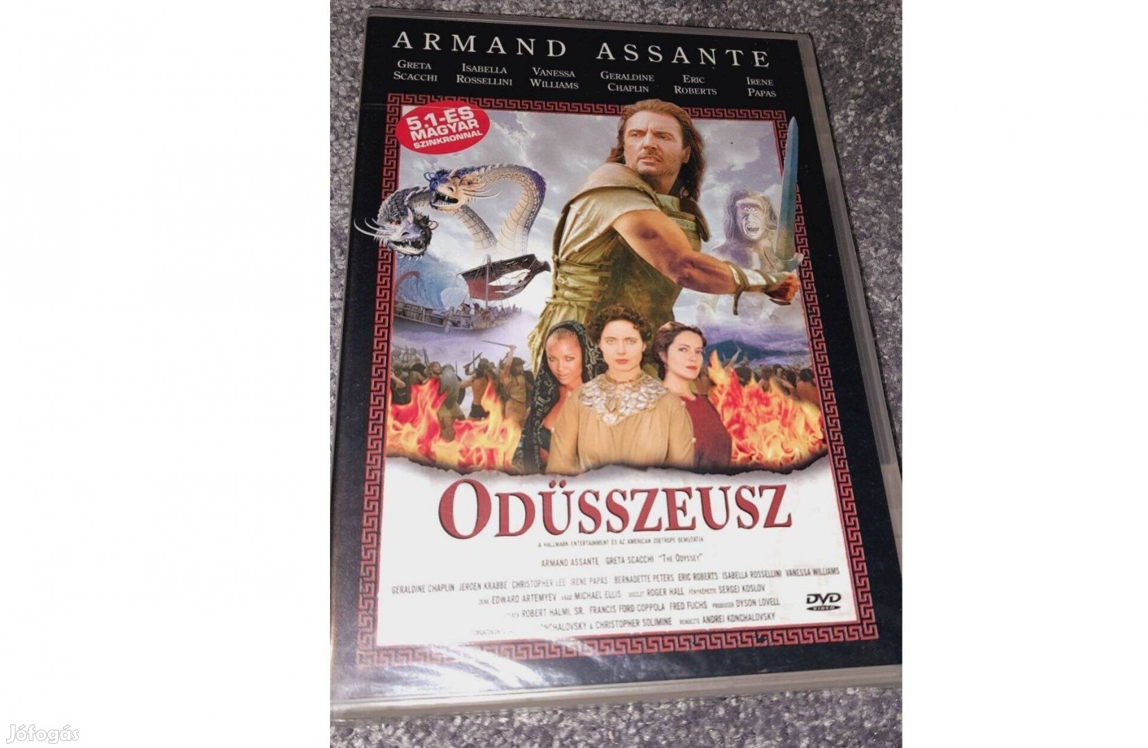 Odüsszeusz DVD (1997) Új, fóliás, szinkronizált (Armand Assante)