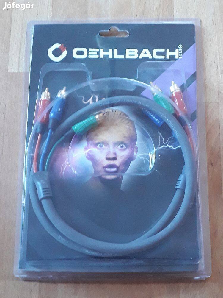 Oehlbach komponens videó kábel RGB 0,80 m; Új!