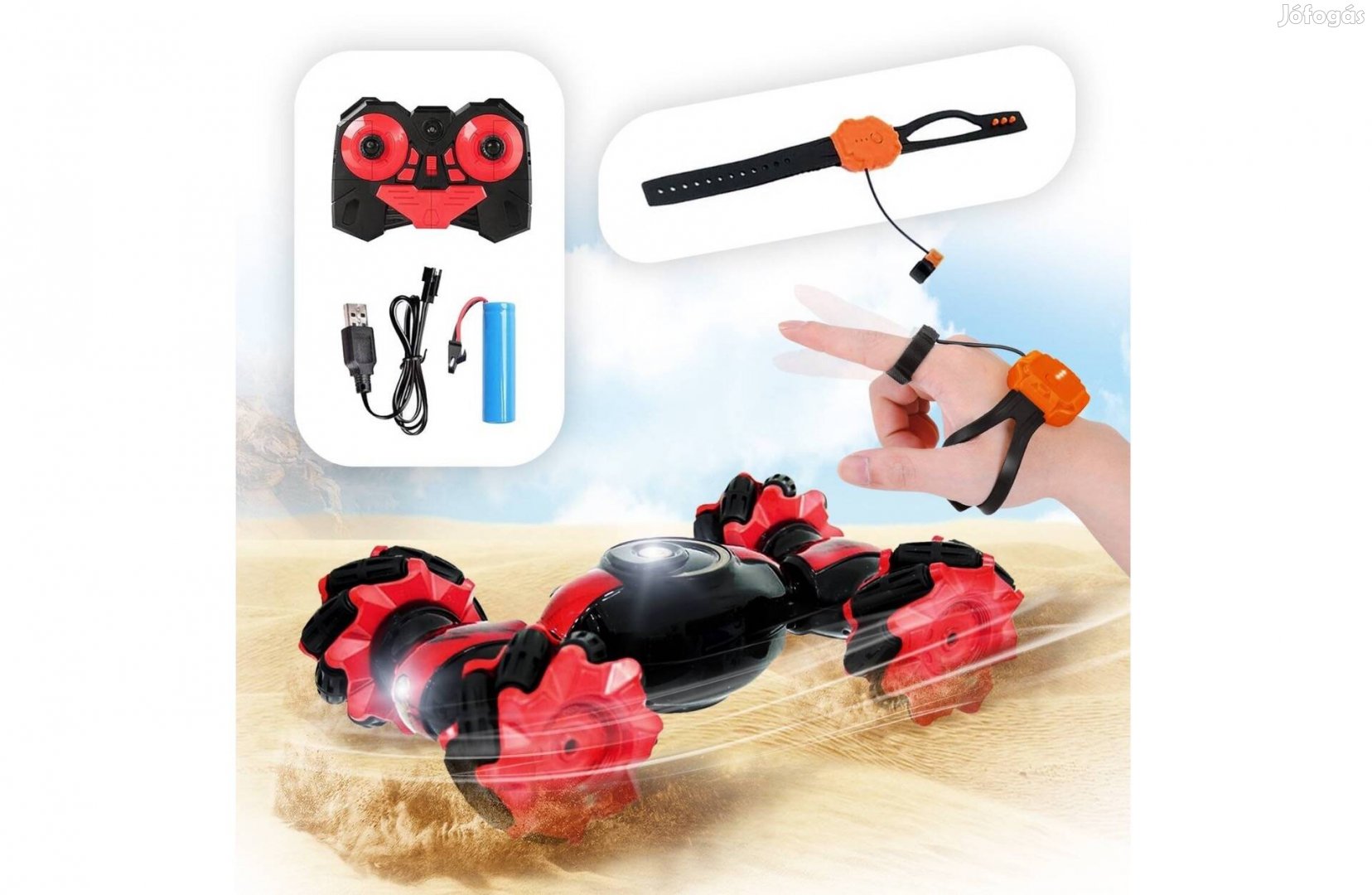 Off-Road távirányítós játékautó - 116 - akkumulátoros,